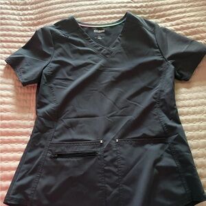 🔥Scrubstar Women's V-Neck Scrub Set - Dark Gray☑️